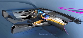 2020 Skoda Octavia (предварительное изображение)