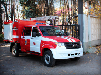 Пожарная машина на базе УАЗ Профи