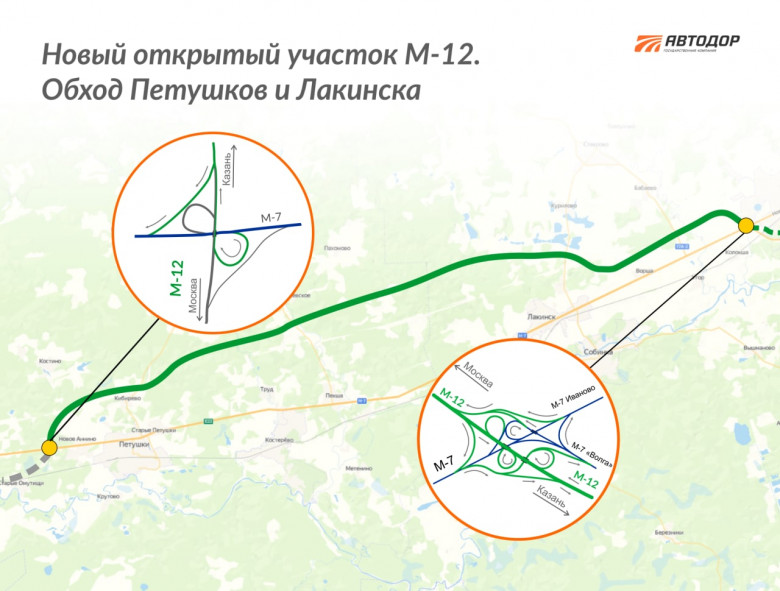 Схема проезда москва петушки