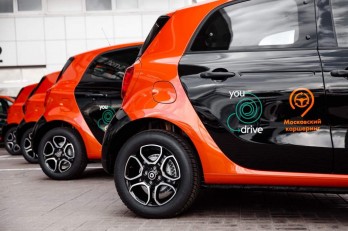 Автомобили Smart в каршеринге YouDrive