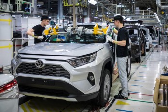 Производство Toyota RAV4 на заводе Toyota Санкт-Петербург