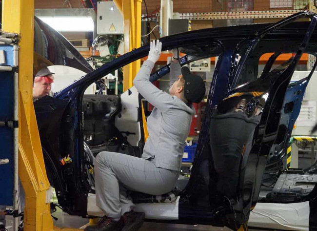 Производство Citroen C5 Aircross на заводе ПСМА Рус в Калуге (Фото: ООО «Автомобильные технологии» )