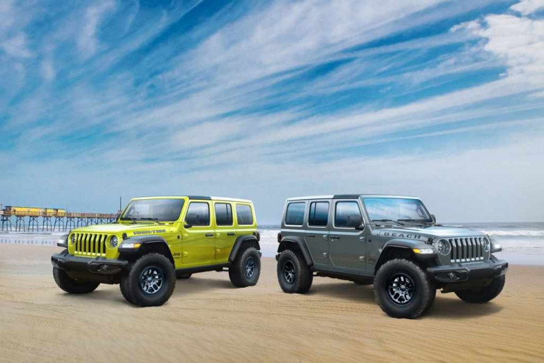 2022 Jeep Wrangler High Tide и High Tide Beach